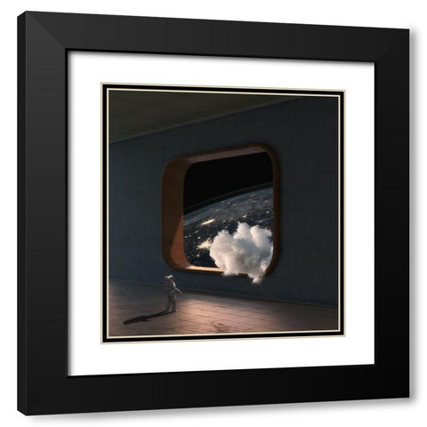Am‚E™Cš„Ae—Pe—A Black Modern Wood Framed Art Print with Double Matting by CVV