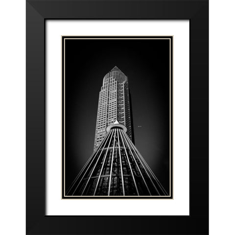 Into The Sky Black Modern Wood Framed Art Print with Double Matting by Cabguy, Kilian