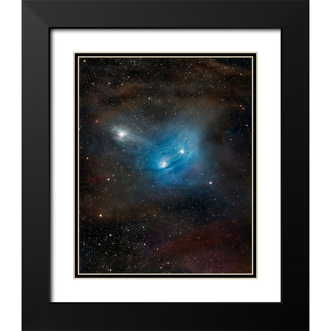 Vdb 102 Black Modern Wood Framed Art Print with Double Matting by Chander, Vikas