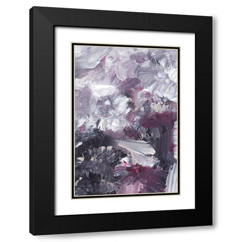 Hold on to me Black Modern Wood Framed Art Print with Double Matting by uplusmestudio