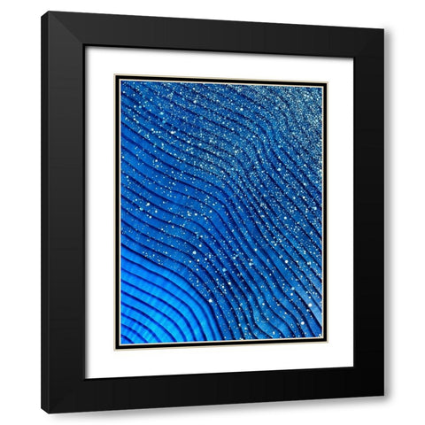 Star Light Star Bright Black Modern Wood Framed Art Print with Double Matting by Mann, Tara