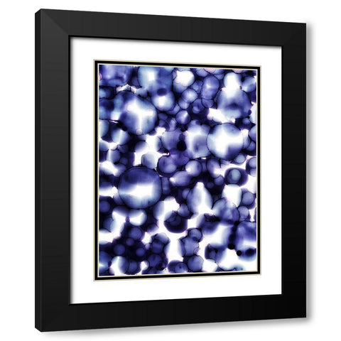 Frostbite Black Modern Wood Framed Art Print with Double Matting by Mann, Tara