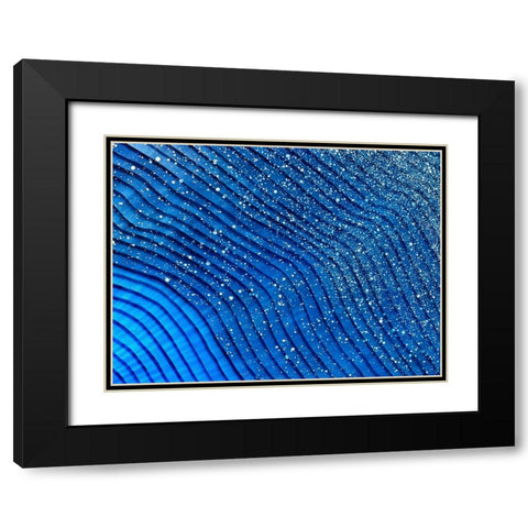 Star Light Star Bright horizontal Black Modern Wood Framed Art Print with Double Matting by Mann, Tara