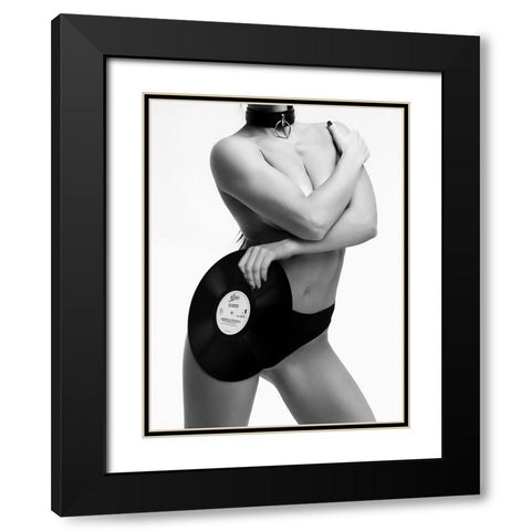 The Ultimate Sin Black Modern Wood Framed Art Print with Double Matting by Drake, David