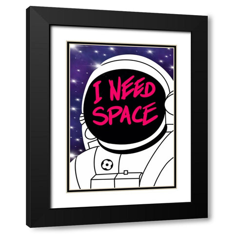 I need spece Black Modern Wood Framed Art Print with Double Matting by Harstedt, Tomas