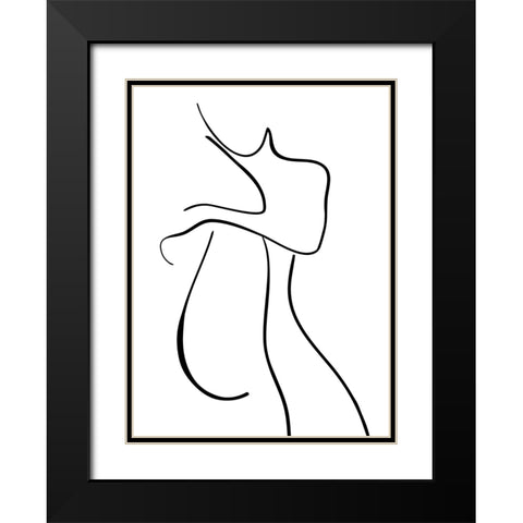Daydreaming I Black Modern Wood Framed Art Print with Double Matting by Laiz Blursbyai, Rosana
