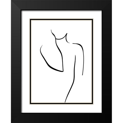 Daydreaming II Black Modern Wood Framed Art Print with Double Matting by Laiz Blursbyai, Rosana