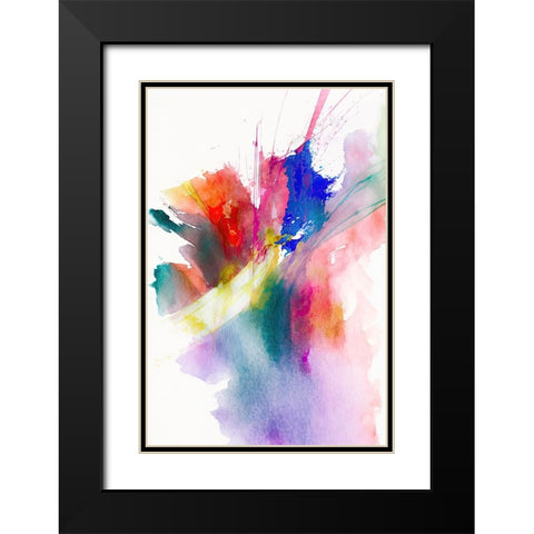 Desire become destiny Black Modern Wood Framed Art Print with Double Matting by Mauro