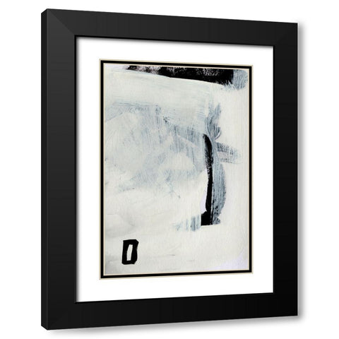 Beyond Black Modern Wood Framed Art Print with Double Matting by Hobday, Dan