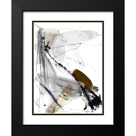 Lighthouse Black Modern Wood Framed Art Print with Double Matting by Hobday, Dan