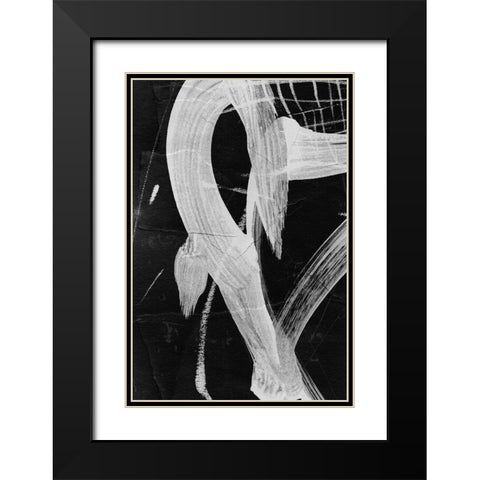Sinking Black Modern Wood Framed Art Print with Double Matting by Hobday, Dan