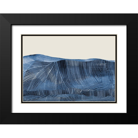 Harvest Black Modern Wood Framed Art Print with Double Matting by Hobday, Dan