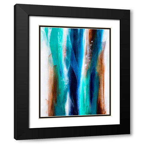 Into the Forest Black Modern Wood Framed Art Print with Double Matting by Storms, Alyson