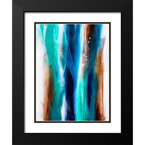 Into the Forest Black Modern Wood Framed Art Print with Double Matting by Storms, Alyson