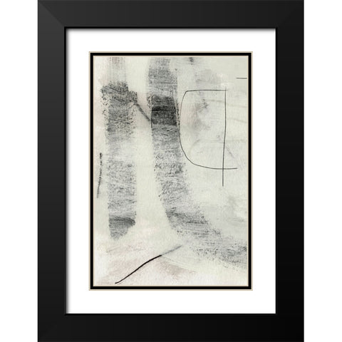 Real No1 Black Modern Wood Framed Art Print with Double Matting by Hobday, Dan