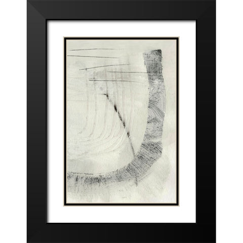 Real No2 Black Modern Wood Framed Art Print with Double Matting by Hobday, Dan