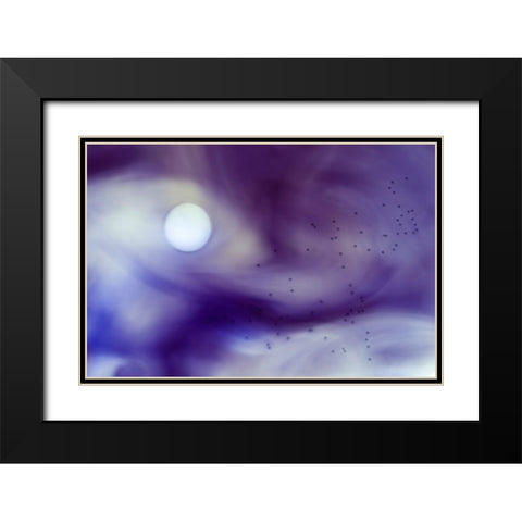 Passage Into The Unknown Black Modern Wood Framed Art Print with Double Matting by Onkamo, Carola
