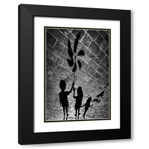 I Have A Gift Also For You. Black Modern Wood Framed Art Print with Double Matting by Grambone, Antonio