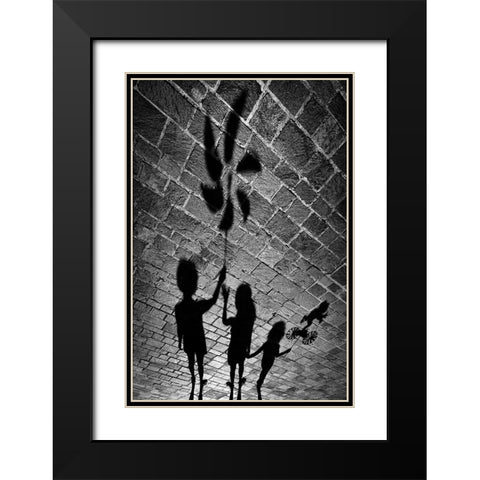 I Have A Gift Also For You. Black Modern Wood Framed Art Print with Double Matting by Grambone, Antonio