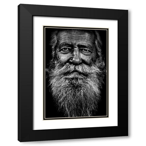 Mr. Nicholas... Black Modern Wood Framed Art Print with Double Matting by Grambone, Antonio