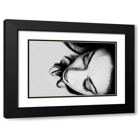 The Dreamer 2 Black Modern Wood Framed Art Print with Double Matting by Mennitto, Davide