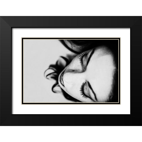 The Dreamer 2 Black Modern Wood Framed Art Print with Double Matting by Mennitto, Davide