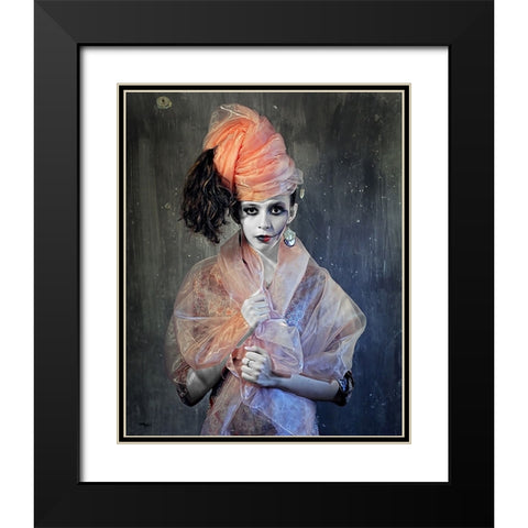 The Witch Black Modern Wood Framed Art Print with Double Matting by Salim-Bhayangkara, M.