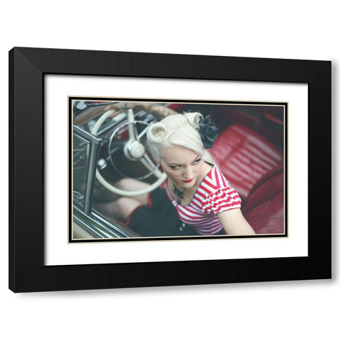 Promise-You Won\T Delete Me Black Modern Wood Framed Art Print with Double Matting by Block, Reinhard