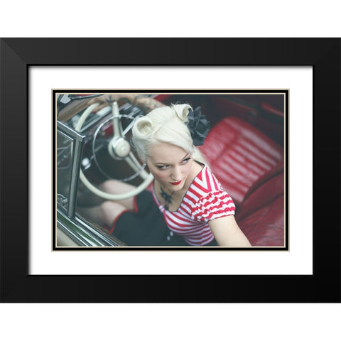 Promise-You Won\T Delete Me Black Modern Wood Framed Art Print with Double Matting by Block, Reinhard