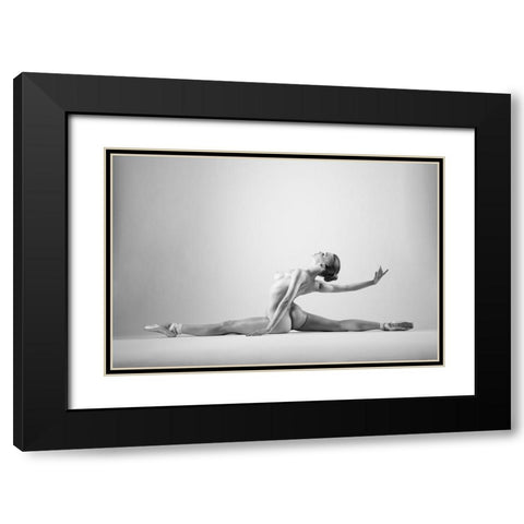 Untitled Black Modern Wood Framed Art Print with Double Matting by Branicki, Arkadiusz