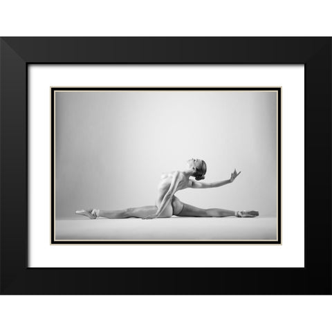 Untitled Black Modern Wood Framed Art Print with Double Matting by Branicki, Arkadiusz