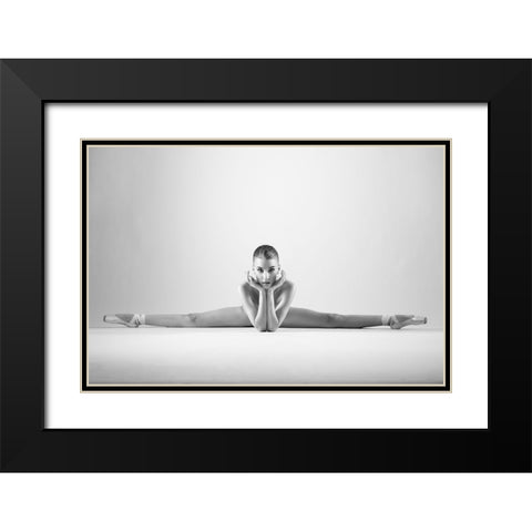 Untitled Black Modern Wood Framed Art Print with Double Matting by Branicki, Arkadiusz
