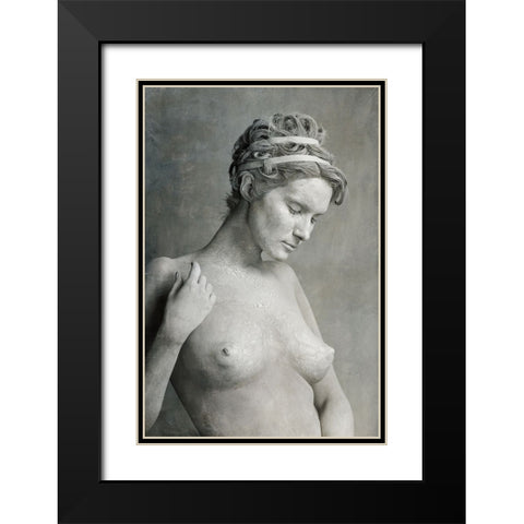 Untitled Black Modern Wood Framed Art Print with Double Matting by Smirnov, Sergei