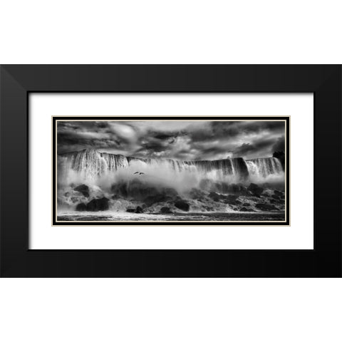 Beauty Unbound !! Black Modern Wood Framed Art Print with Double Matting by Depaepe, Yvette