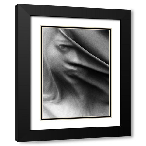 Valeria Black Modern Wood Framed Art Print with Double Matting by wahyu adi, bonifasius