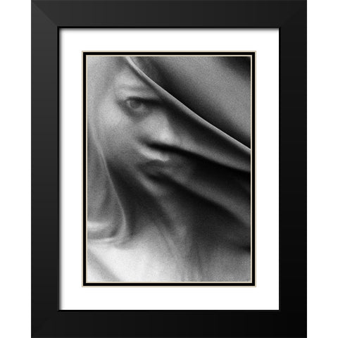 Valeria Black Modern Wood Framed Art Print with Double Matting by wahyu adi, bonifasius