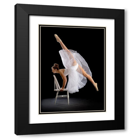 Touch Of Class Black Modern Wood Framed Art Print with Double Matting by Pentony MA, Pauline