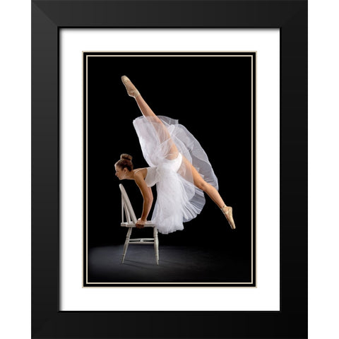 Touch Of Class Black Modern Wood Framed Art Print with Double Matting by Pentony MA, Pauline
