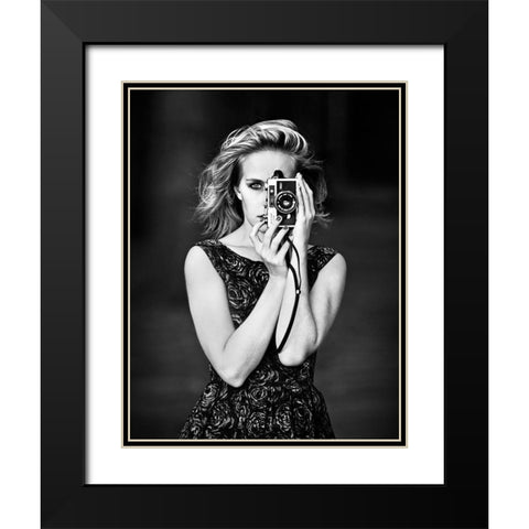 Photography Black Modern Wood Framed Art Print with Double Matting by Hur, Lars