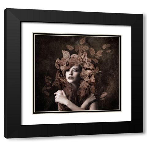 Artemis, Daughter Of Zeus Black Modern Wood Framed Art Print with Double Matting by Besari, Faizal