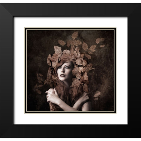Artemis, Daughter Of Zeus Black Modern Wood Framed Art Print with Double Matting by Besari, Faizal