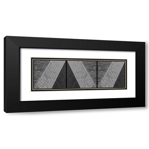 Rolling Dice Black Modern Wood Framed Art Print with Double Matting by Abrantes, Paulo