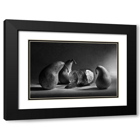 The Sad Farewell/ The 3Rd Part Of The Jam Triptych Black Modern Wood Framed Art Print with Double Matting by Ivanova, Victoria