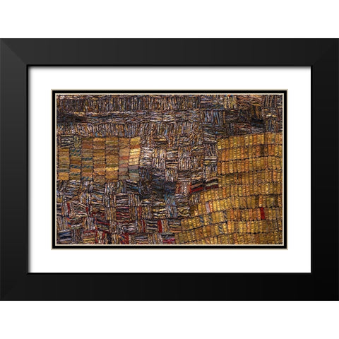 Lacma Black Modern Wood Framed Art Print with Double Matting by L, Christophe