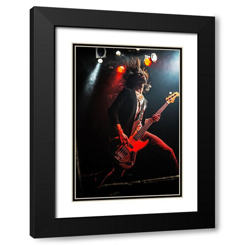 Livephotography Black Modern Wood Framed Art Print with Double Matting by Nakamatsu, Kenji