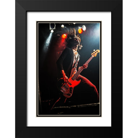 Livephotography Black Modern Wood Framed Art Print with Double Matting by Nakamatsu, Kenji