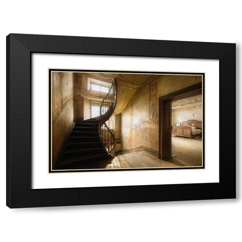 Untitled Black Modern Wood Framed Art Print with Double Matting by Boomsma, Paul
