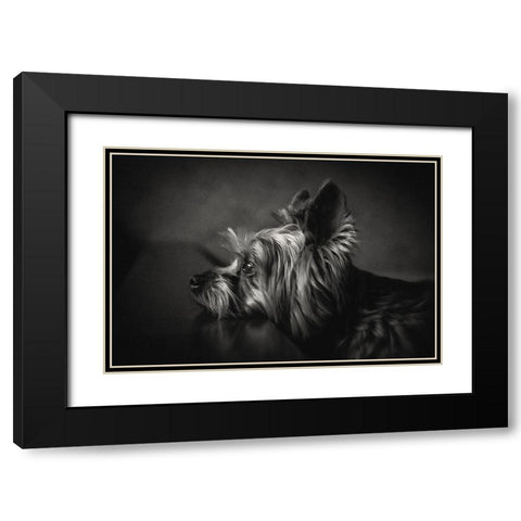 I Have Been Waiting For You ... Black Modern Wood Framed Art Print with Double Matting by Lacz, Krisztina