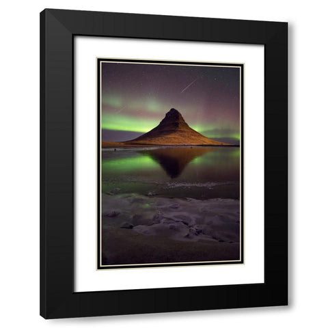 Portrait Of The Geminids Black Modern Wood Framed Art Print with Double Matting by Eaglesfield, Philip