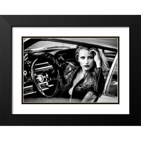 Waiting For My Company To Leave... Black Modern Wood Framed Art Print with Double Matting by Peter Muller Photography